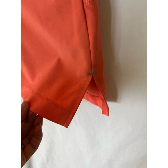 Scrubstar Women's Orange Scrub Top Medium Zipper Neckline Workwear - Picture 4 of 8